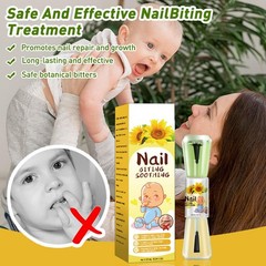 10ml Nail Biting Prevention Polish 2 in 1 Nail Bite Stopper Stop Nail Biting