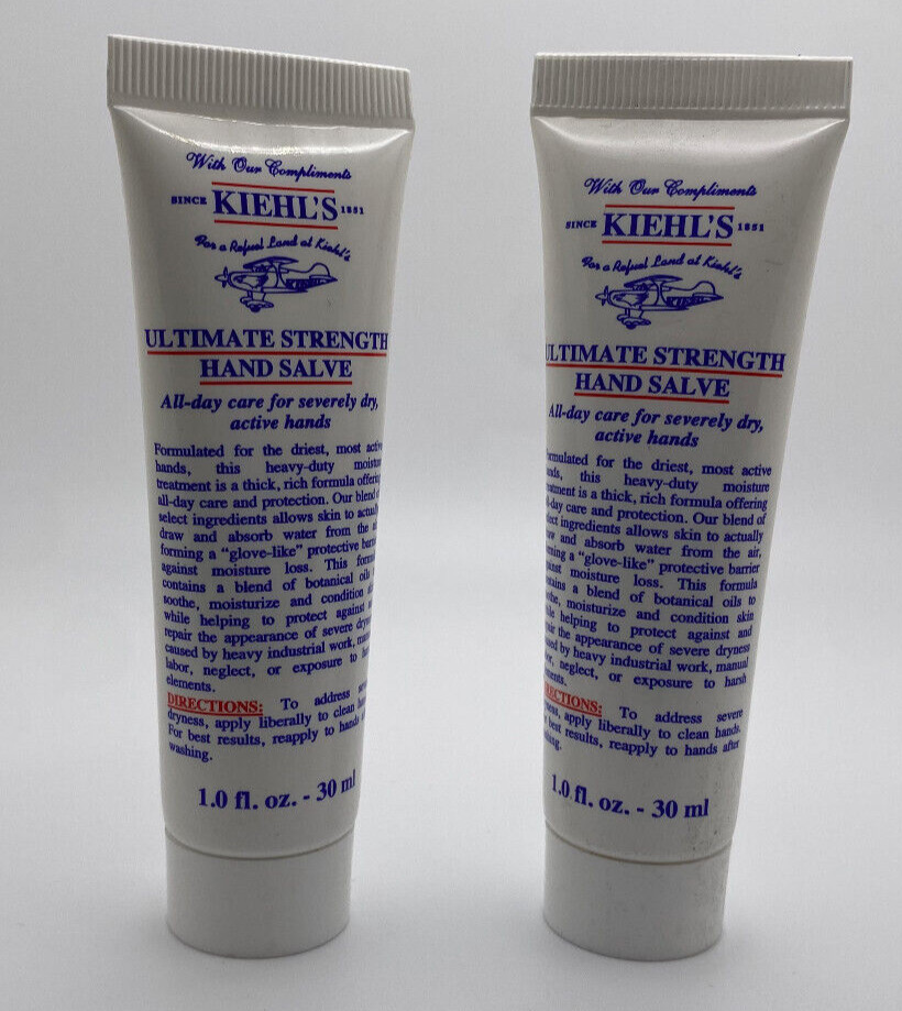 Kiehl’s Ultimate Strength Hand Salve For Active Hands 1 oz/30ml New Without Box