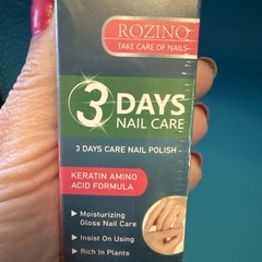 Rozino 3 Days Nail Care Nail Strengthener Keratin Amino Acid 16ml