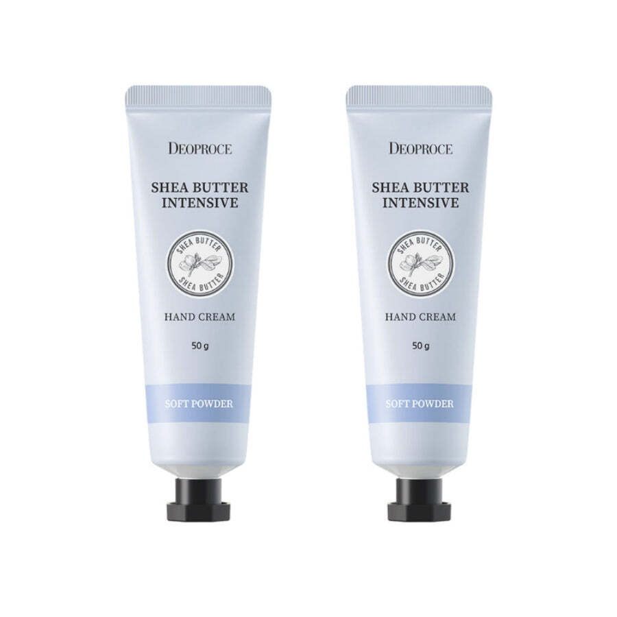 Deoproce Shea Butter Intensive Hand Cream Soft Powder 50g*2Pcs – FREE SHIPPING