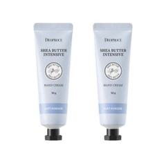 Deoproce Shea Butter Intensive Hand Cream Soft Powder 50g*2Pcs – FREE SHIPPING