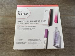 Dr. Dana No Polish Manicure Set – Buffer, Glycolic Prep, Glass File, Cuticle Oil