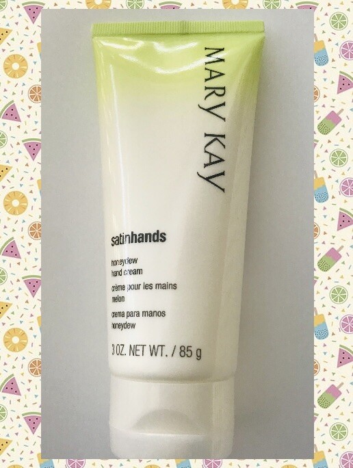 New Mary Kay Satin Hands Honeydew Hand Cream Full Size 3 oz ~ Fast Ship