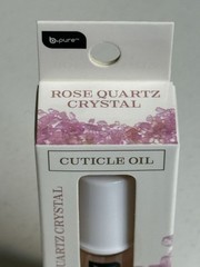 Rose Quartz Cuticle Oil Nail Care Hydrating Crystal Infused 0.23oz