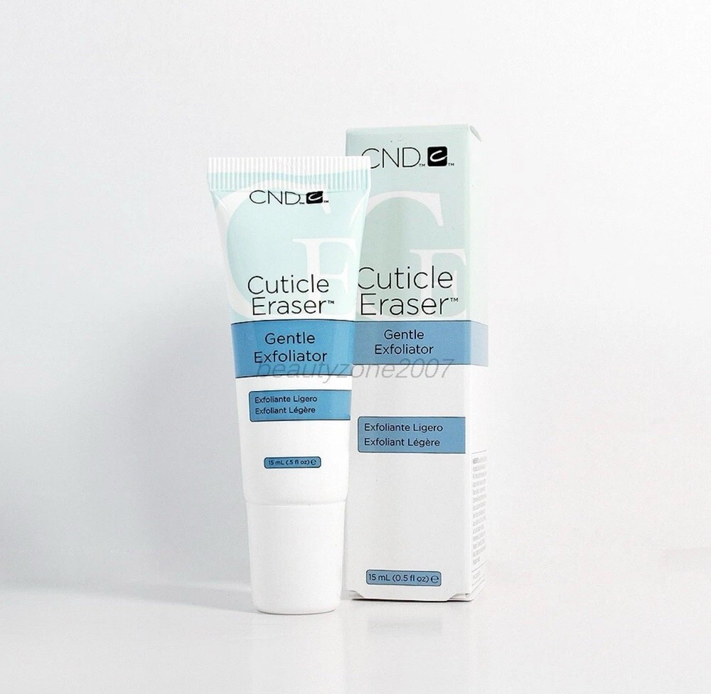 CND Cuticle Eraser Gentle Exfoliator 0.5 FL Oz