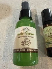 Jordan Essentials Hair Serum Avocado, Nail Repair Tea Tree, Coconut Lime Stick
