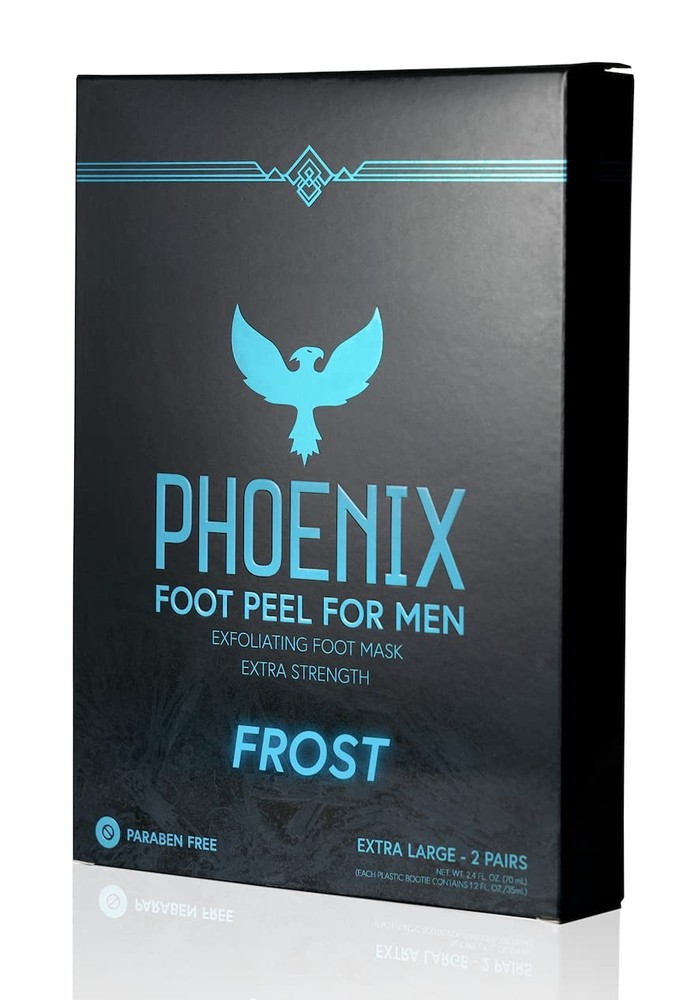 (Pack of 2) Phoenix Foot Peel for Men – Extra Large – 1.2 Fl Oz
