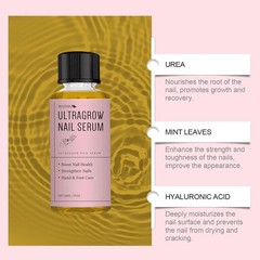 6X Ultragrow Nail Serum Nail Growth Serum for Brittle Peeling Breaking Thin Nail