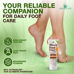 Miracle Foot Repair Cream, (1 oz / 3 Pack) 1 Ounce (Pack of 3), Pack 3
