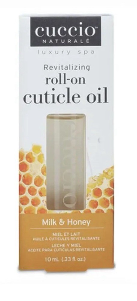 Cuccio Naturale Revitalizing Roll-On Cuticle Oil Milk & Honey 10Ml (.33fl.oz)