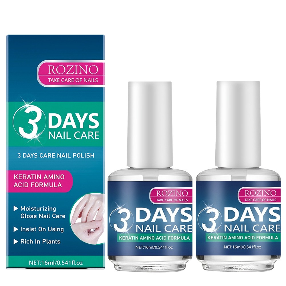 2 Pack 3 Days Nail Care – Keratin Amino Acid Formula Superior Nail Nourish 16ml