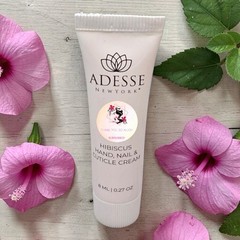 Adesse New York Hibiscus Hand, Nail & Cuticle Cream 0.27 fl oz Trial Size Sealed