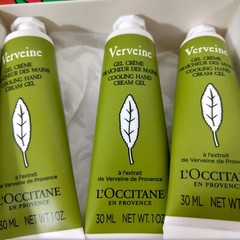 L’Occitane Verbena Cooling Hand Cream Gel Trio Set 30ML X 3 NEW