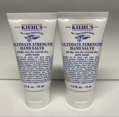 2 Kiehl’s Ultimate Strength Hand Salve 2.5 oz/75 ml Sealed