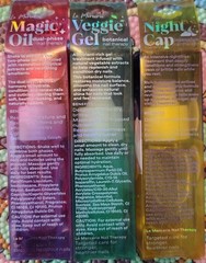 Le Mercerie Magic Oil, Veggie Gel, Night Cap Nail Therapy Set 10mL