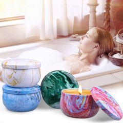 Gift Baskets for Women: Unique Candles & Hand Cream Lotion 8 Pack, Rose