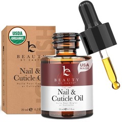 Organic Nail and Cuticle Oil – USA Made 0.7 Fl Oz (Pack of 1), Yellow
