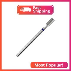 Caubuey Cuticle Clean Nail Drill Bit, 3/32” Diamond Carbide Drill Bits Professi
