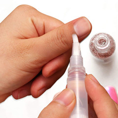 20 PCS Cuticle Oil Pens Transparent Twist Pens Cosmetic Container Empty Cuticle