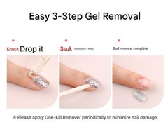 JELLOJELLO One Kill Gel Remover 30ml K-Beauty Nail Care Nail Remover NEW