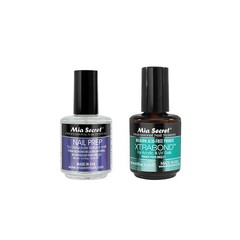 Mia Secret Nail Prep NP-30 0.5oz & Xtrabond Primer PR100 0.5oz Set
