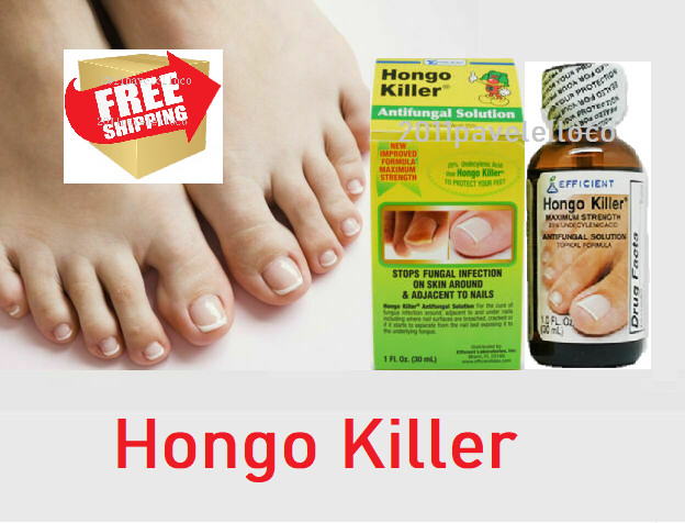 Hongo Killer Antifungal Solution. Skin & Nails Treatment Athlete’s Foot, 1 Oz