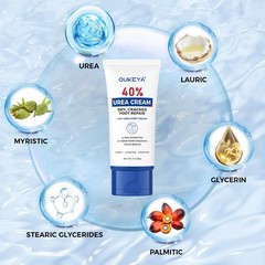 OUKEYA Urea Cream 40 Percent Tube 3 Oz, Foot & 3 Ounce (Pack of 1), 3