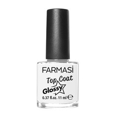 Farmasi Cuticle Remover and Top Coat Glossy Set 11 ml ea. 2-pc set