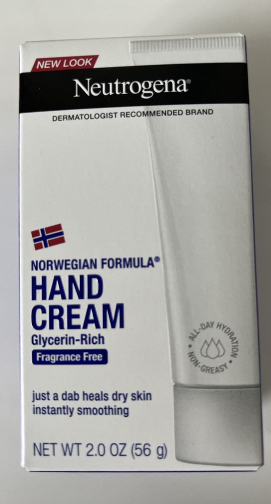 Neutrogena Hand Cream Norwegian Formula Fragrance Free 2oz NEW Free Shipping