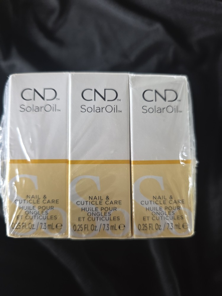 CND Solar Oil Nail And Cuticle Care .25oz/7.3ml Lot Of 12 Bottles New