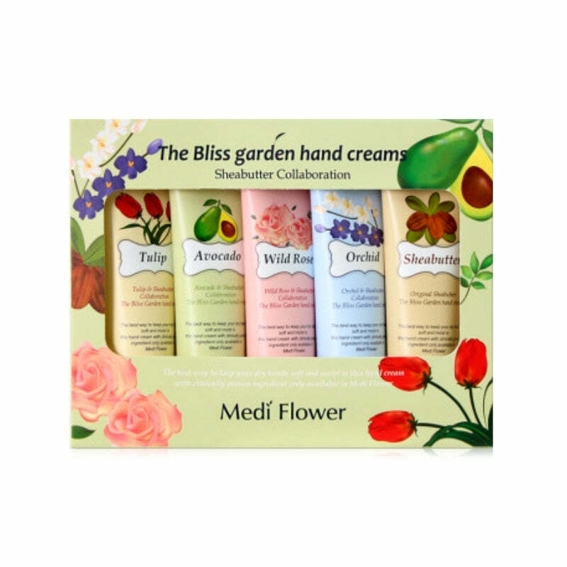 Medi Flower The Bliss Garden Hand Cream 50g 5 Pieces Set – FREE SHIPPING