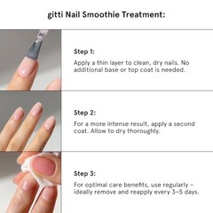 Plant-Based Nail Treatment & Color Polish – Non-Toxic – 82% Nail Smoothie