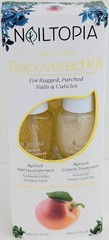 Nailtopia Nails Are Recovered Kit Apricot Nail Nourishment & Cuticle Treatment