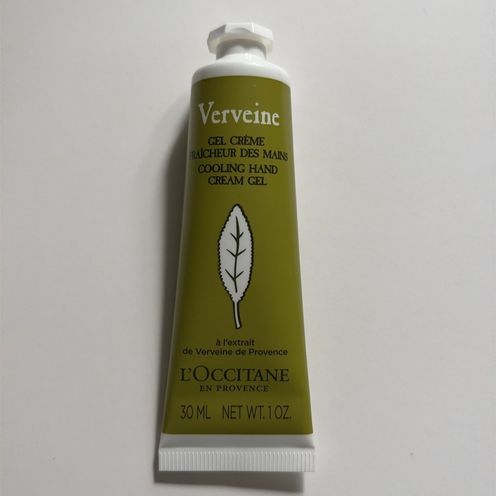 L’Occitane Verveine Cooling Hand Cream Gel – Verbena Extract – 30 ml / 1 oz. NEW