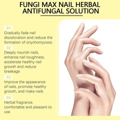Herbal Nail Care Liquid Hand and Foot Nail Cleaning Repair Shiny