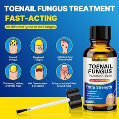 Medhome Toenail Fungus Treatment Extra Strength – 1 Fl Oz (Pack of 1), Brown