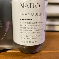 Natio Harmony Hand Wash & Tranquility Balm Set 10.1oz Ounce Each