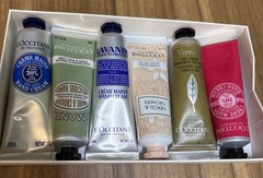 L’Occitane En Provence Holiday Hand Collection Six x 1 Oz Travel Hand Creams New