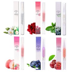 6Pcs Cuticle Oil for Nails, Pen 0.5 Fl Oz (Pack of 2), clear