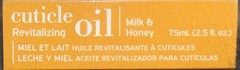 New Cuccio Naturale Luxury Spa Revitalizing Cuticle Oil Milk & Honey 2.5 fl. oz.
