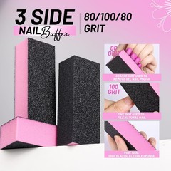 FANDEI Nail Care Kit, Nail Buffers and Files, Nail Cuticle Tools Kit,
