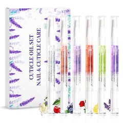 Scented Cuticle Oil Pens Set – 6 Flavors for Healthy Nails & Cuticles Hydration