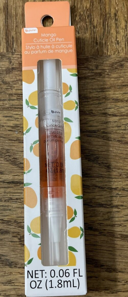 B Pure Mango Cuticle Oil Pen 0.06 fl oz-Brand New-SHIPS N 24 HOURS