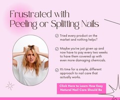 FlexiNail Penetrating Fingernail 1 Count (Pack of 2), light golden yellow