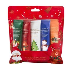 1 Set 5PCS Hand Lotion For Winter Hand Cream Hydrating Christmas Gift Xmas