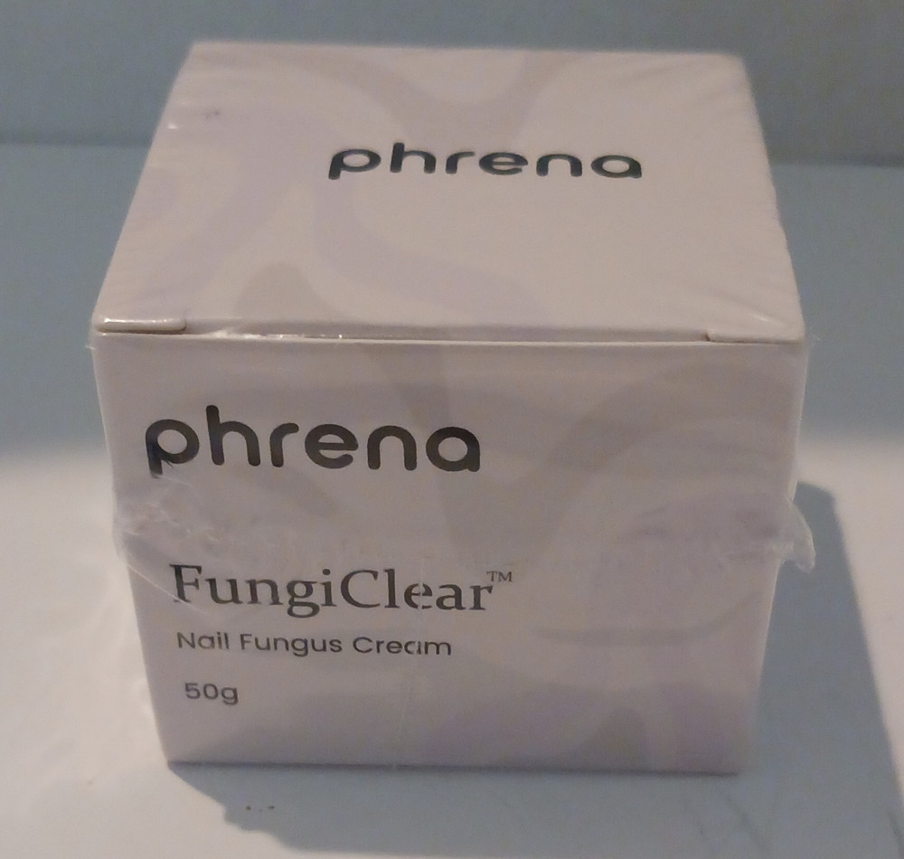 phrena FungiClear Nail Fungus Cream 50g Tea Tree Oregano Copper Peptide