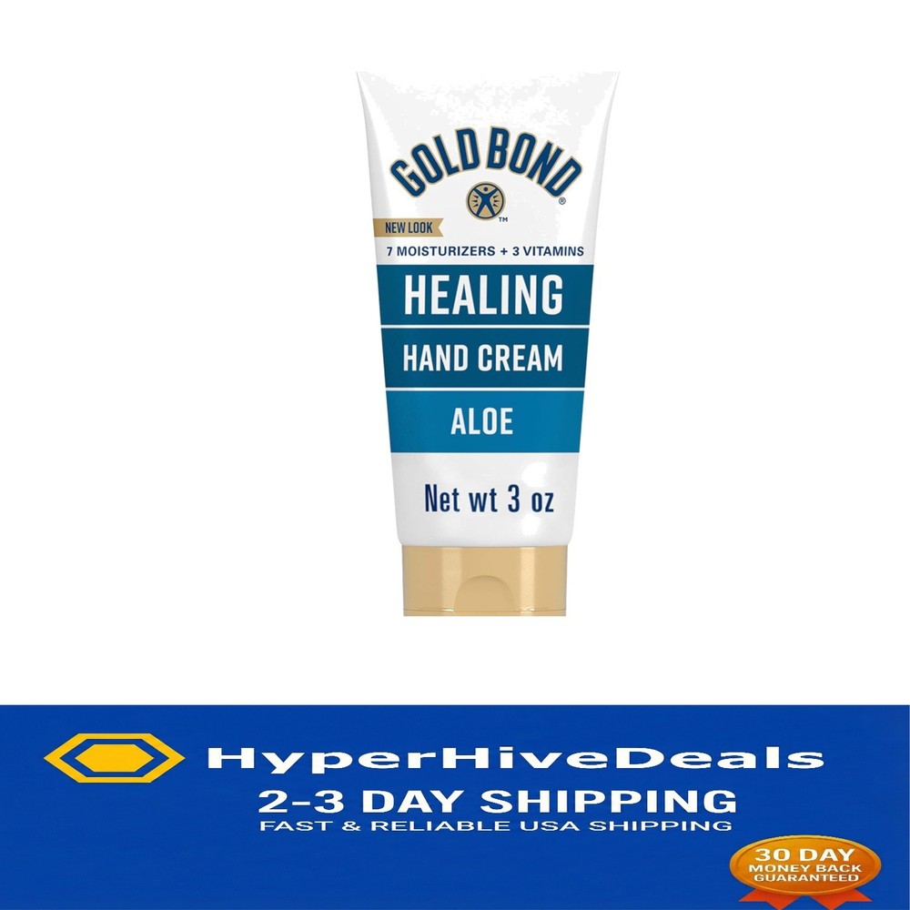 Dermatologist-Tested Healing Hand Cream, 3 oz. – Hypoallergenic & Refreshing
