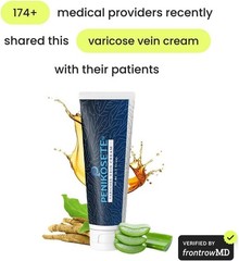 Varicose & Spider Vein Cream for Men & Women | Ayurvedic Ashwagandha Formula for