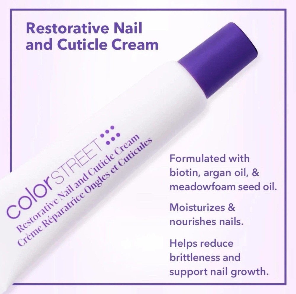 Color Street RESTORATIVE NAIL AND CUTICLE CREAM NIB