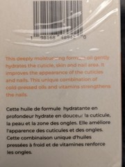 OrganiCAN Premium Nail & Cuticle Oil Milk Honey 50ml 1.7oz New Sealed Cruelty…